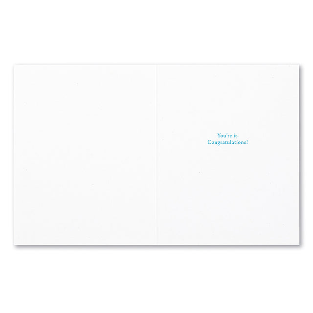 Brilliance is hard to describe | GREETING CARD - CONGRATULATIONS