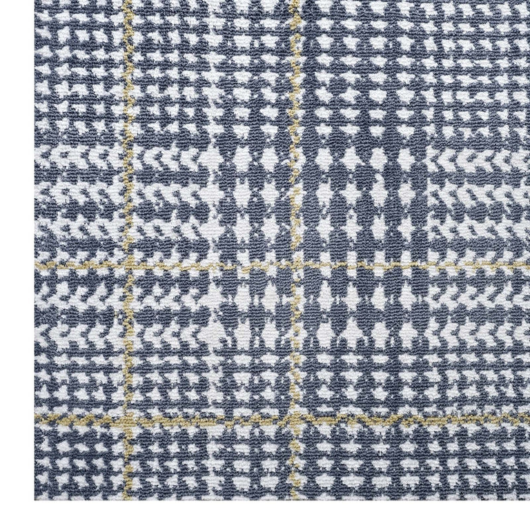 KAJA ABSTRACT PLAID | AREA RUG