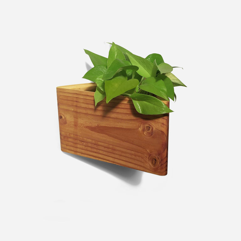 TRIANGLE SELF-WATERING, WALL-MOUNTED PLANTER | BY FORMR