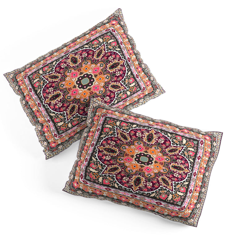 SEMERA RUST PILLOW SHAMS