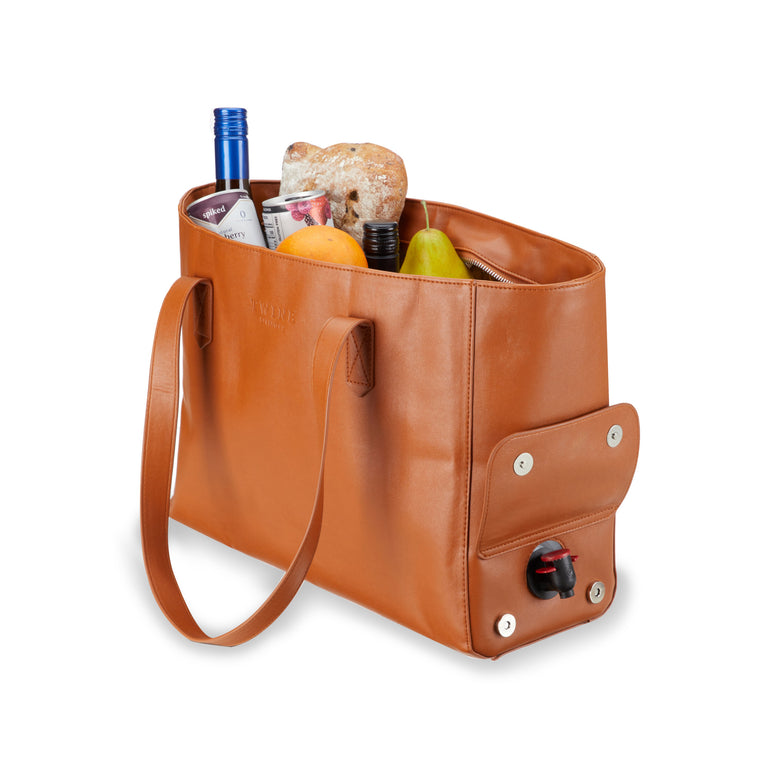 INSULATED WINE TOTE W/ SPOUT 