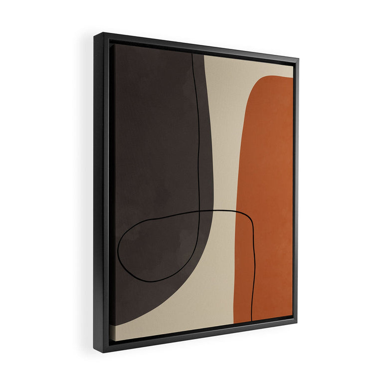 Modern Abstract Shapes II Art Canvas