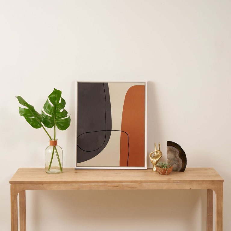 Modern Abstract Shapes II Art Canvas