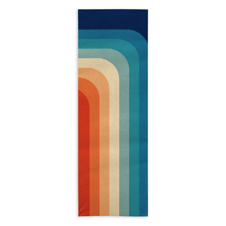 Retro 70s Color Palette III Yoga Towel