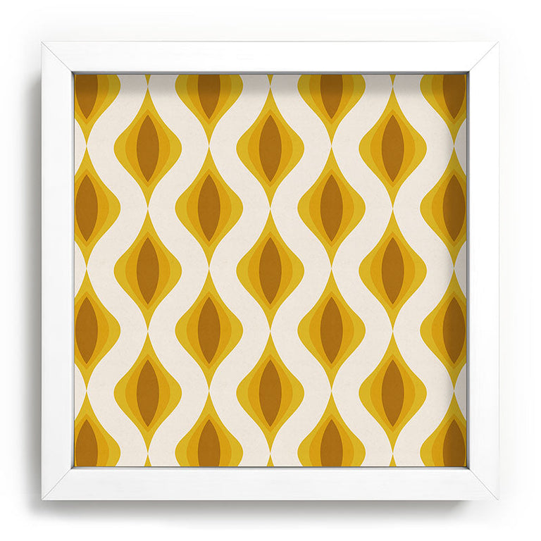 Yellow Ornaments Recessed Framing Square