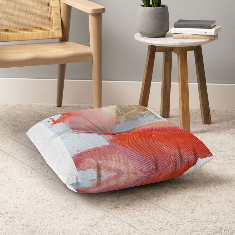 Moving Mountains 2 Floor Pillow Square