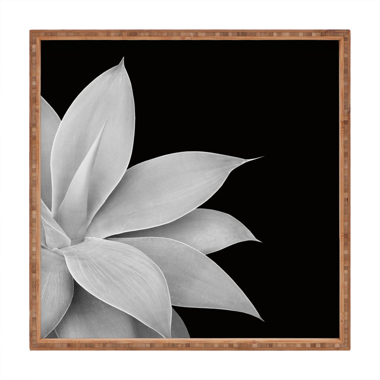 AGAVE FINESSE 2 TROPICAL DECOR SQUARE TRAY