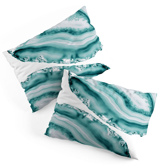SOFT TURQUOISE AGATE 1 PILLOW SHAMS