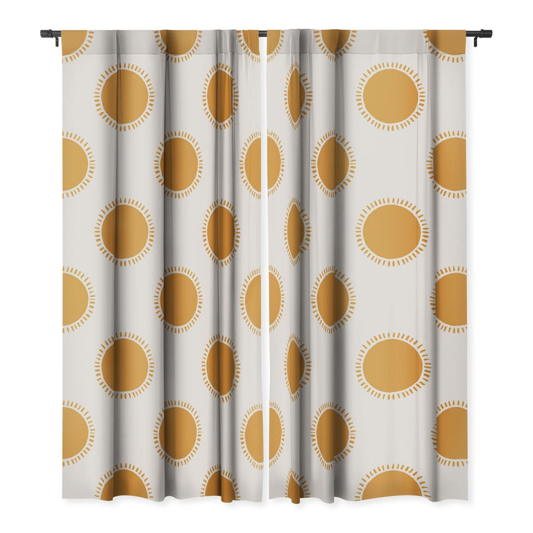 SUMMER DESERT SUN BLACKOUT WINDOW CURTAIN