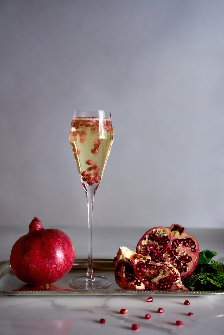 ANGLED CRYSTAL COCKTAIL GLASSES