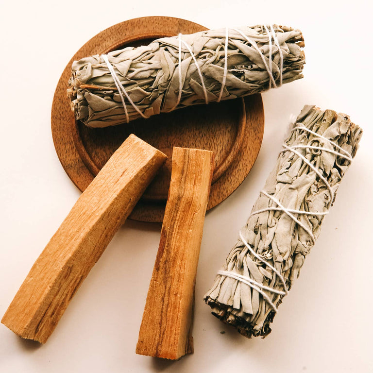 PALO SANTO & SAGE | CANDLES & INCENSE