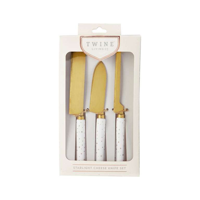 STARLIGHT CHEESE KNIFE SET 