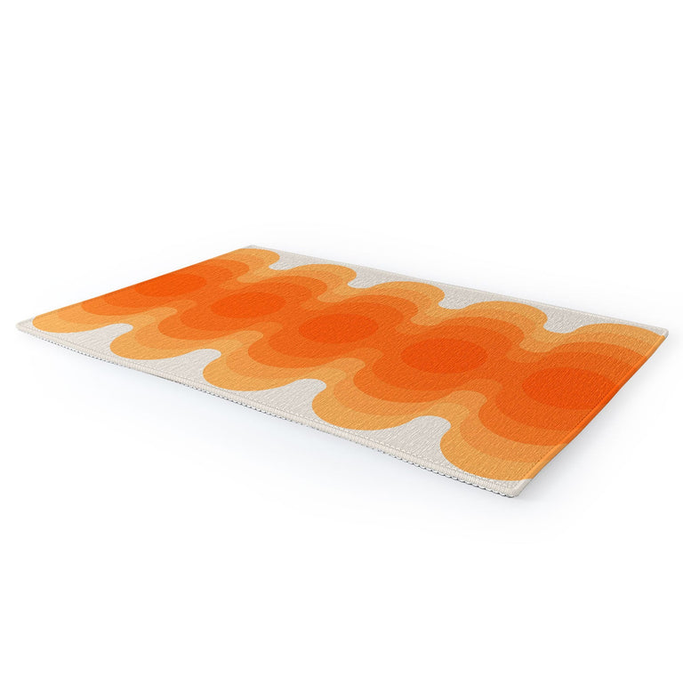 Echoes Creamsicle Area Rug