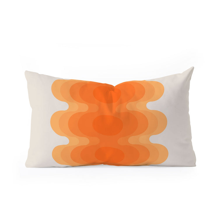 ECHOES CREAMSICLE THROW PILLOW