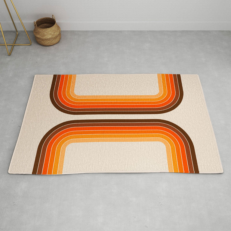 Tan Tunnel Area Rug