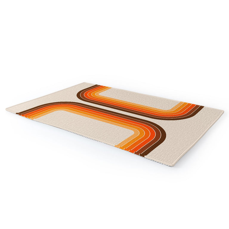 Tan Tunnel Area Rug
