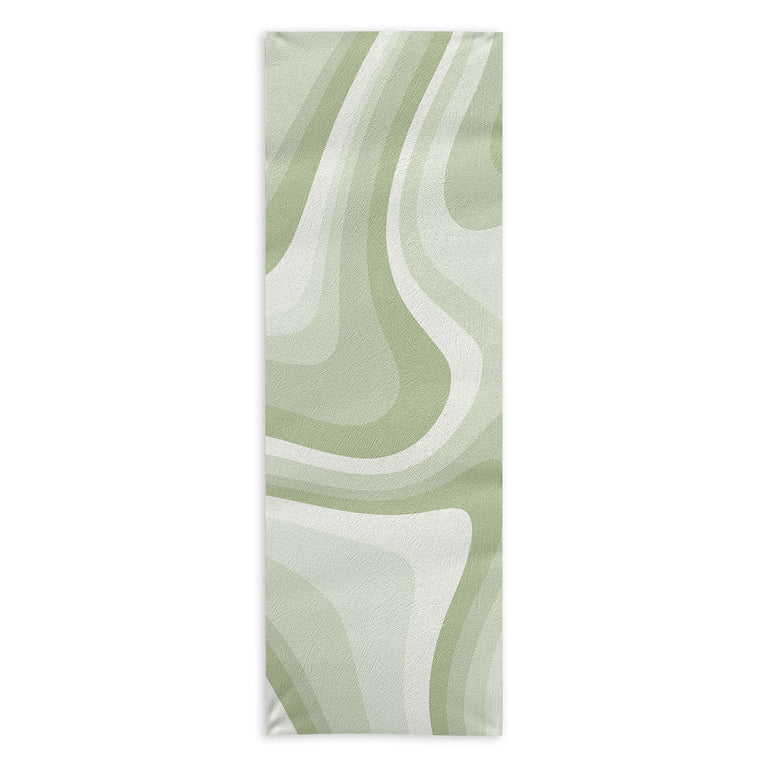 Abstract Wavy Stripes LXXVIII Yoga Towel