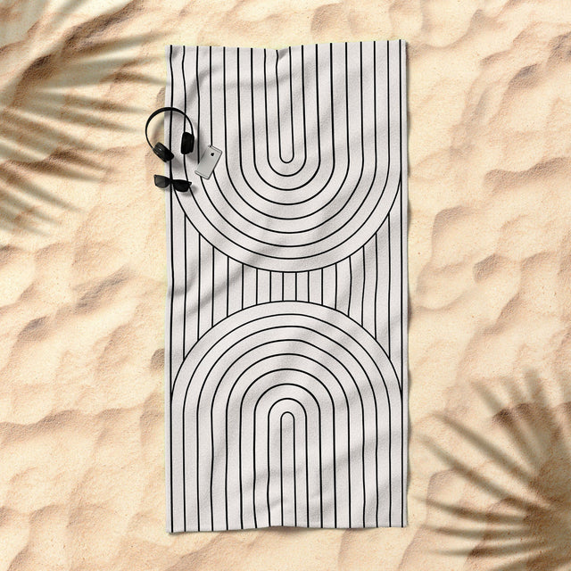 Arch Symmetry VI Beach Towel
