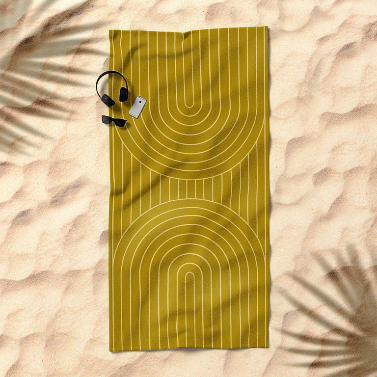 Arch Symmetry XXXI Beach Towel