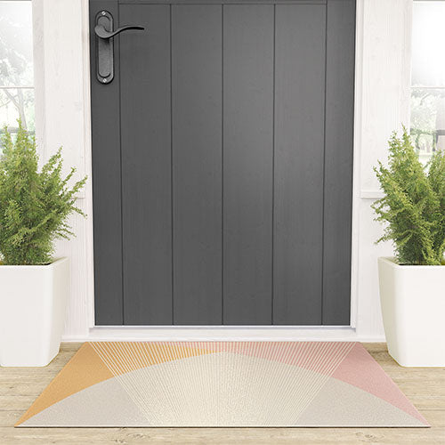 Cecilia Pink Welcome Mat