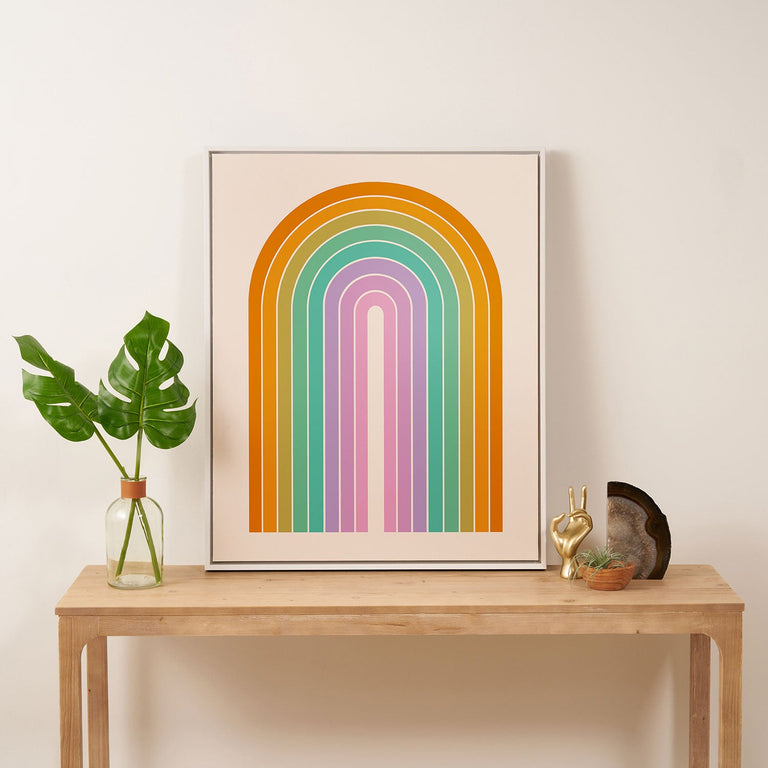 Gradient Arch XXI Art Canvas