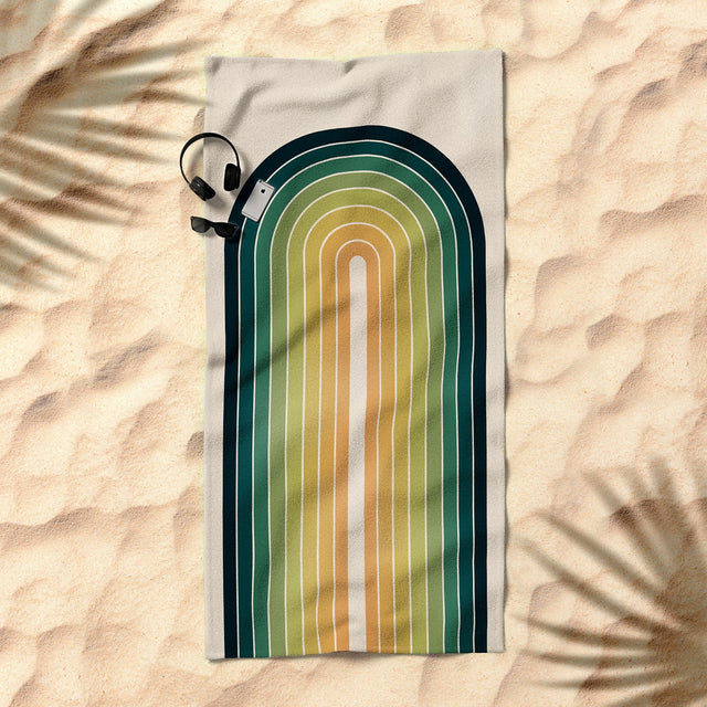 Gradient Arch XXVI Beach Towel