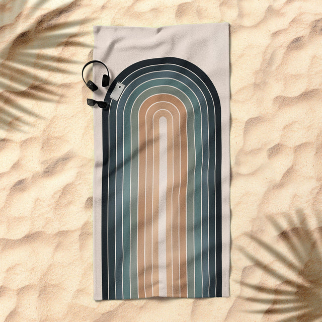 Gradient Arch XXVIII Beach Towel