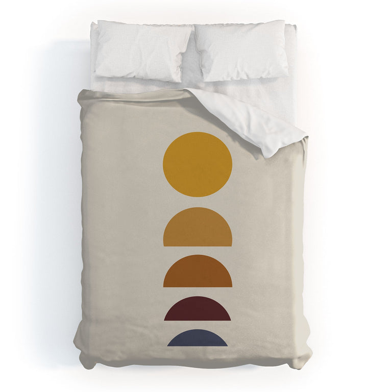 MINIMAL SUNRISE SUNSET I DUVET / COMFORTER