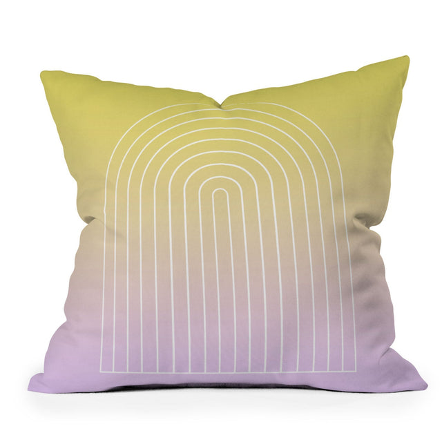 OMBRE ARCH IV THROW PILLOW