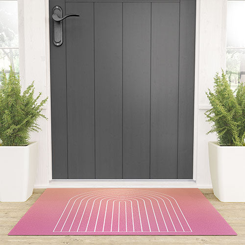 Ombre Arch VII Welcome Mat