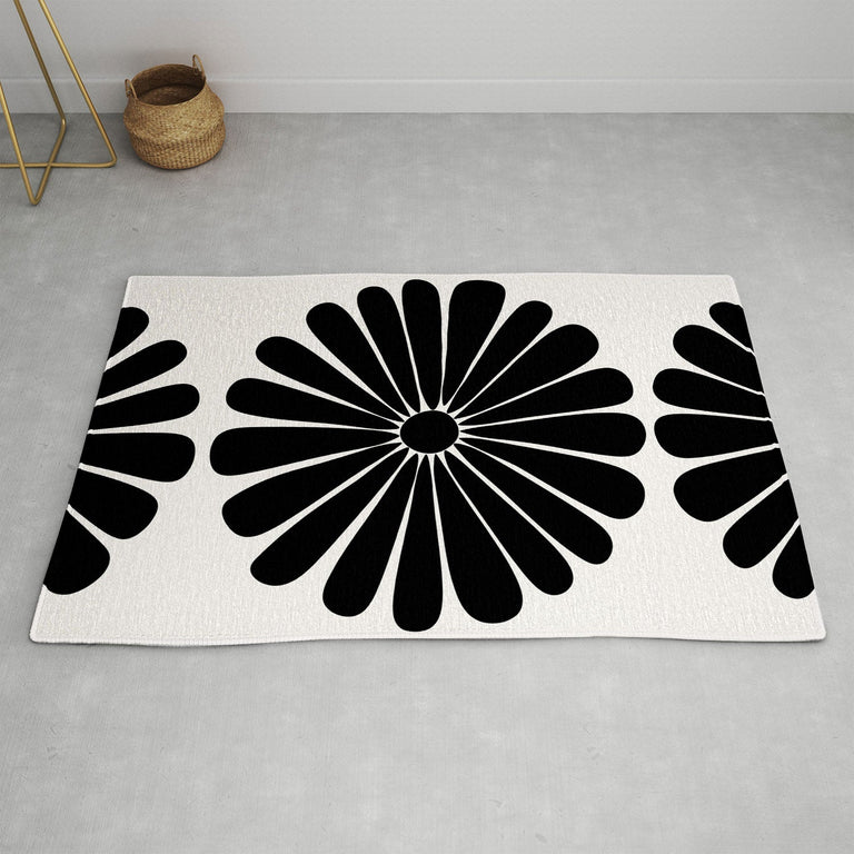 Retro Daisy I Area Rug