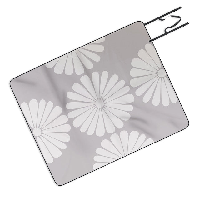 Retro Daisy XI Picnic Blanket