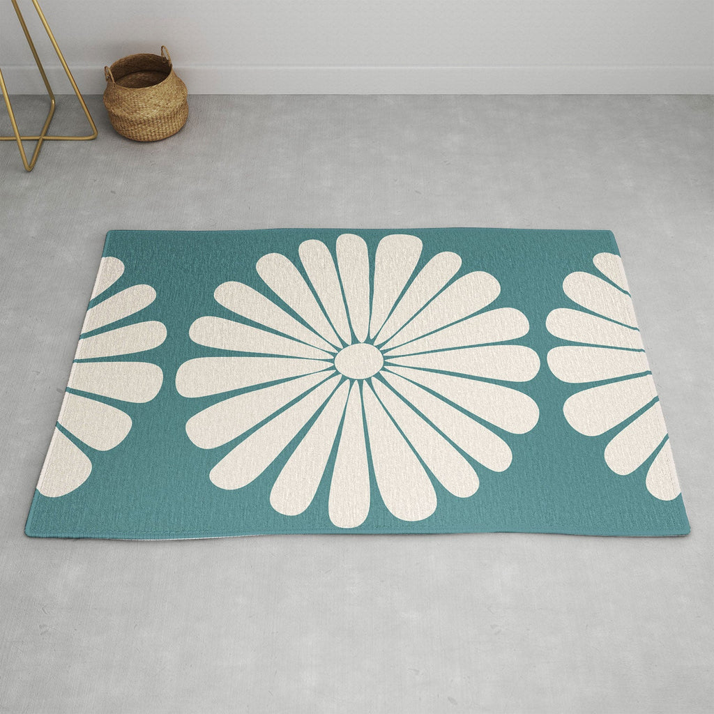 Retro Daisy XXIII Area Rug | STAG & MANOR
