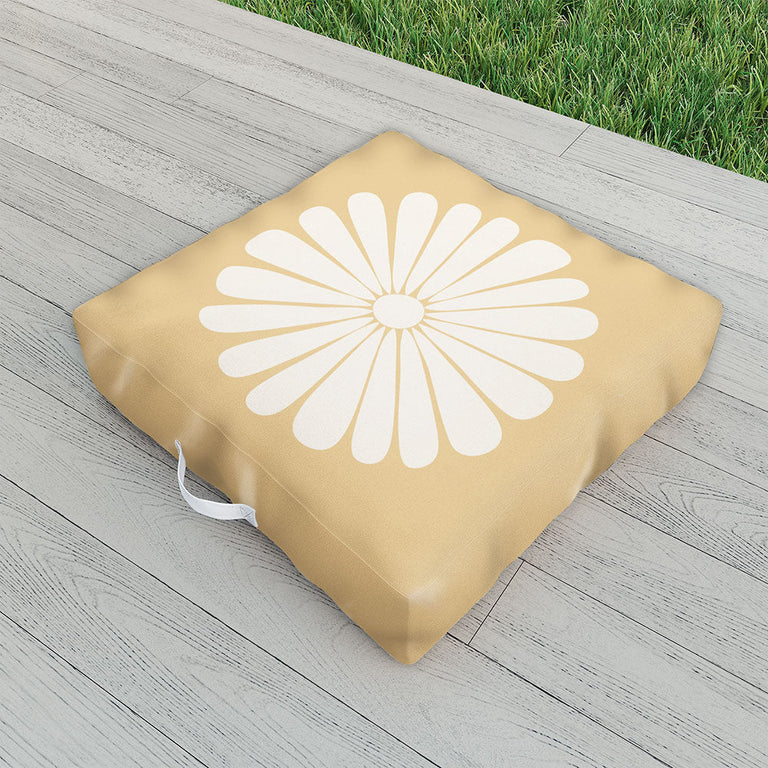 Retro Daisy XXIV Outdoor Floor Cushion