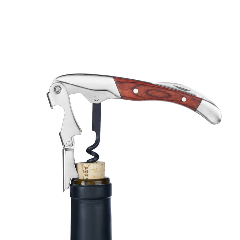 DOUBLE-HINGED WAITER'S CORKSCREW