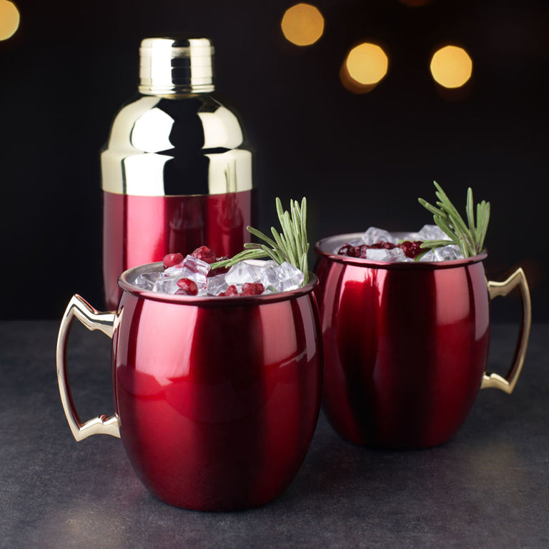 RED MULE MUG & COCKTAIL SHAKER GIFT SET 