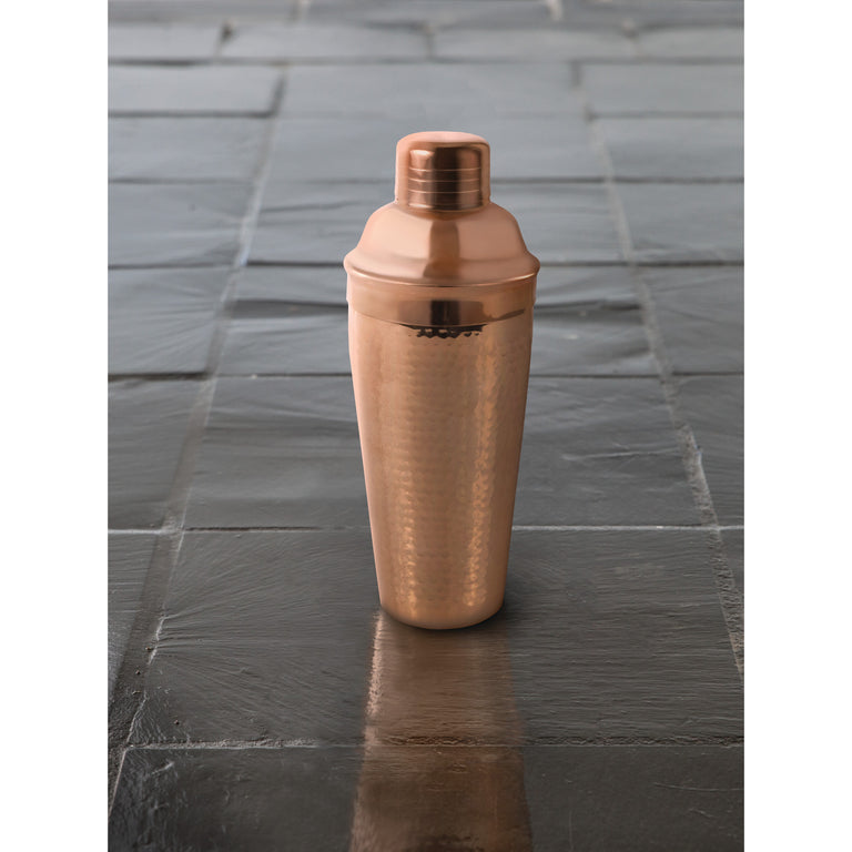 HAMMERED COPPER COCKTAIL SHAKER 