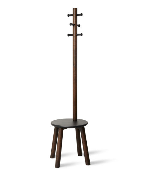 PILLAR STOOL/COATRACK | STORAGE | STAG & MANOR