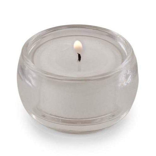 BUBBLE GLASS TEALIGHT CANDLE HOLDER
