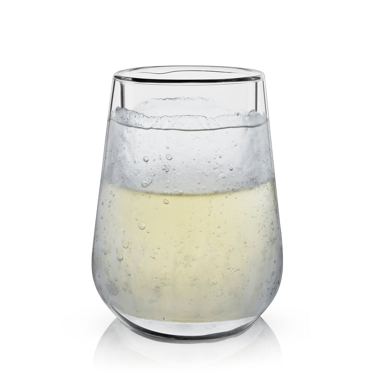 GLACIER DOUBLE-WALLED CHILLING WINE GLASS
