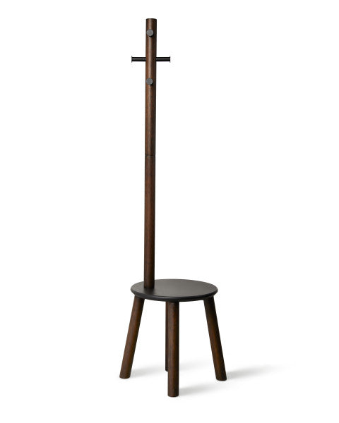 PILLAR STOOL/COATRACK | STORAGE | STAG & MANOR