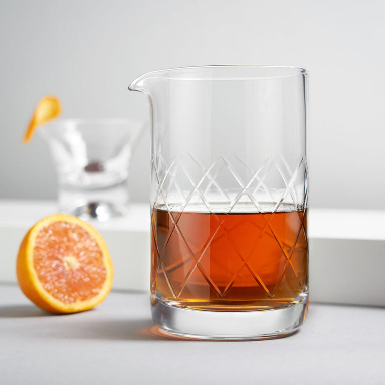 CRYSTAL MIXING GLASS