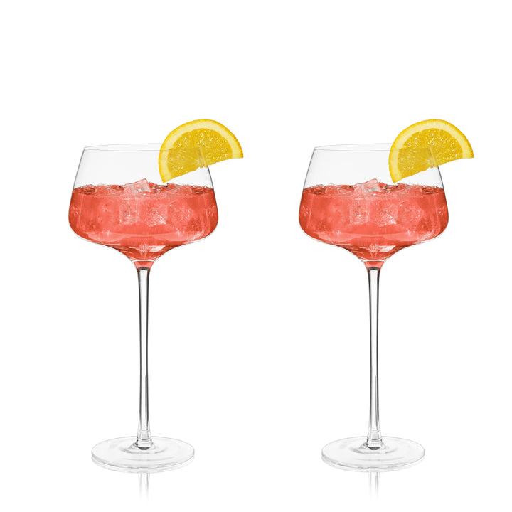 ANGLED CRYSTAL COCKTAIL SETS