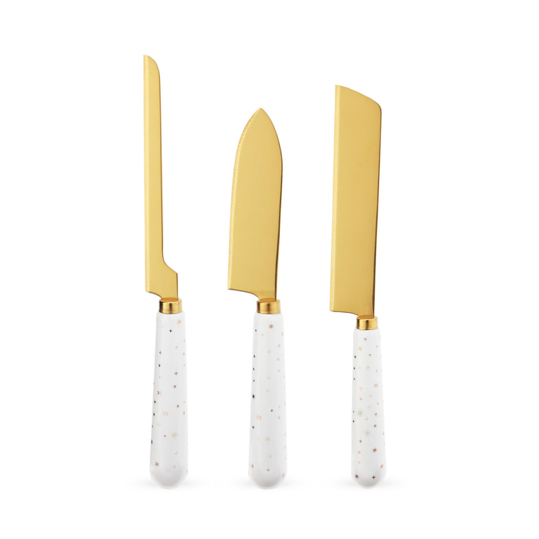 STARLIGHT CHEESE KNIFE SET 