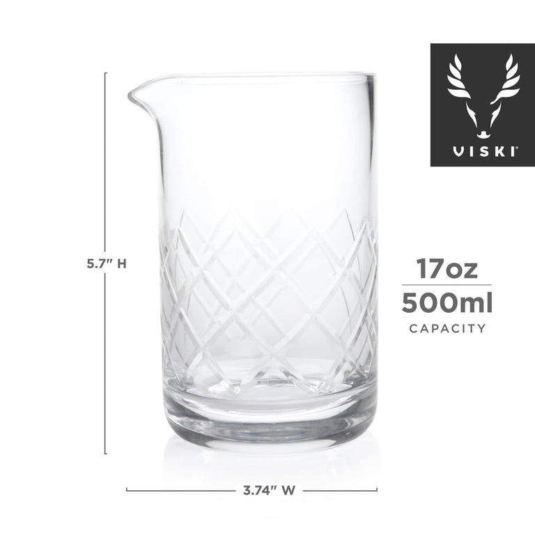 CRYSTAL MIXING GLASS