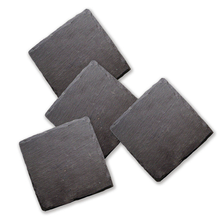 SQUARE SLATE COASTERS 