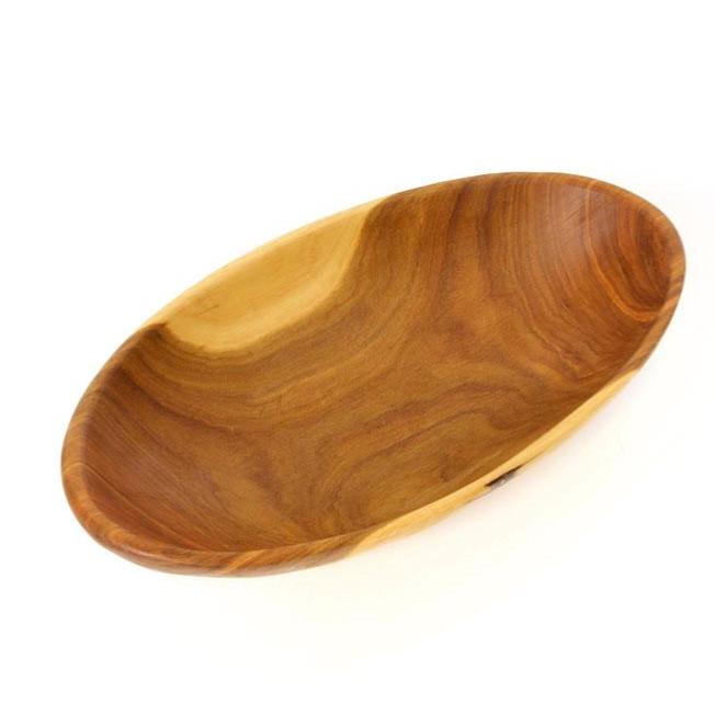 MAHOGANY OVAL SERVING BOWL (KENYA) | ENTERTAINING