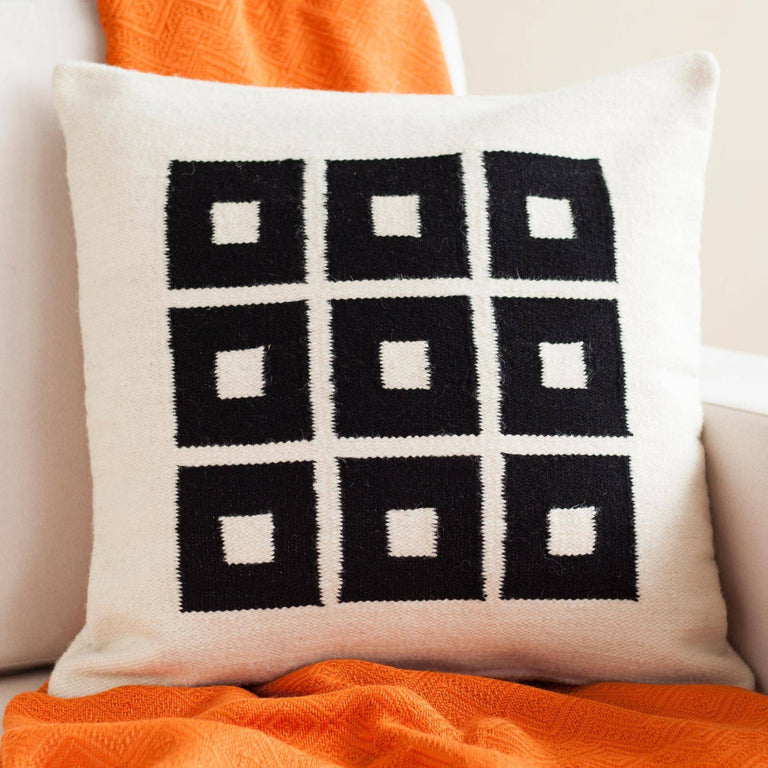 VIOLET SUNSET TEMPLE PILLOW (PERU) | PILLOW