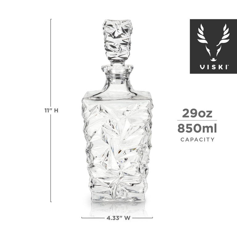PRISM WHISKEY DECANTER 