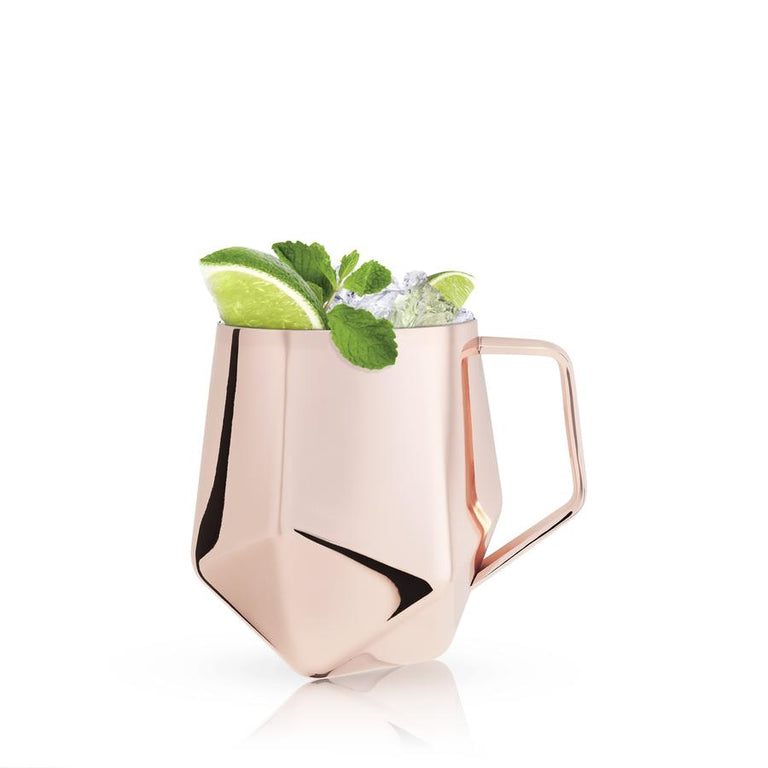 FACETED MOSCOW MULE MUG | COCKTAIL